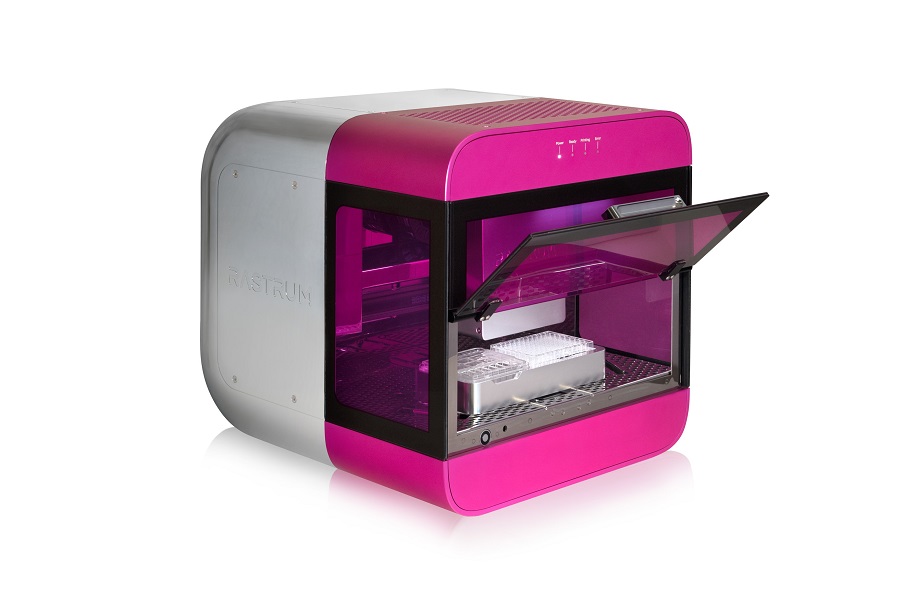 cube shaped plastic electronic device, in bright colour and rounded corners. cube shaped plastic electronic device, in bright colour and rounded corners.