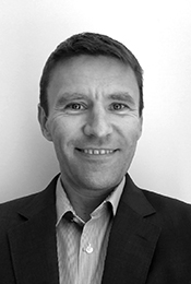 Black and white image of James Robinson Black and white image of James Robinson