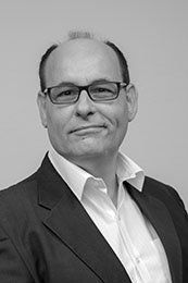 Black and white image of Mario Martini Black and white image of Mario Martini