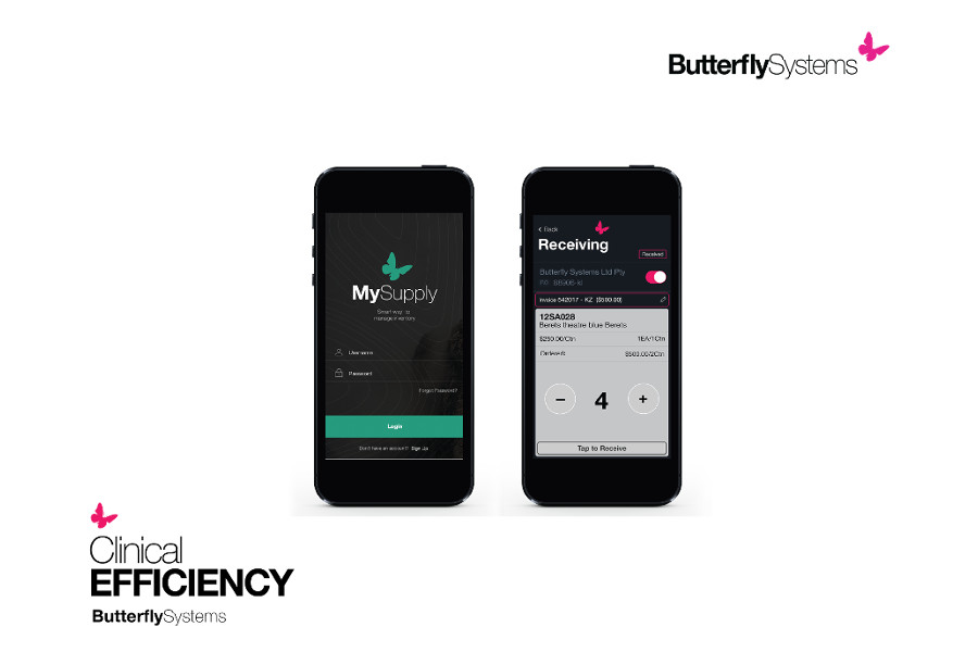 the Butterfly Systems app on phones