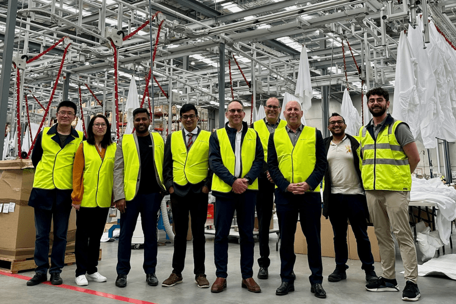 The IMCRC team at the new Sleep Corp facility.